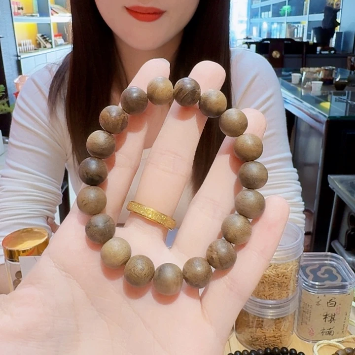 沉香手串菩萨棋天然沉香/品宣款