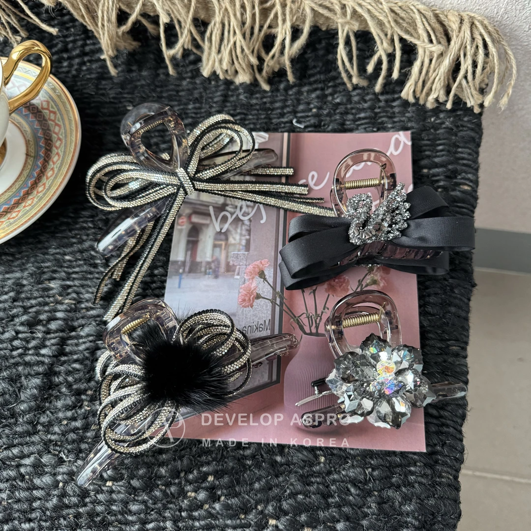 【现货】韩国新款发夹正品爆款减龄洋气抓夹XP51