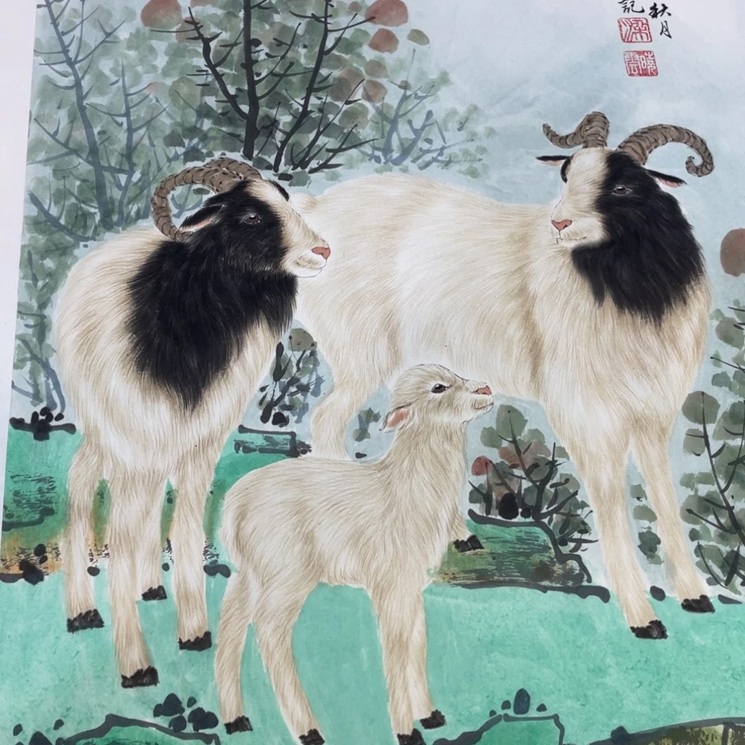 国画梁晓云老师作品欣赏