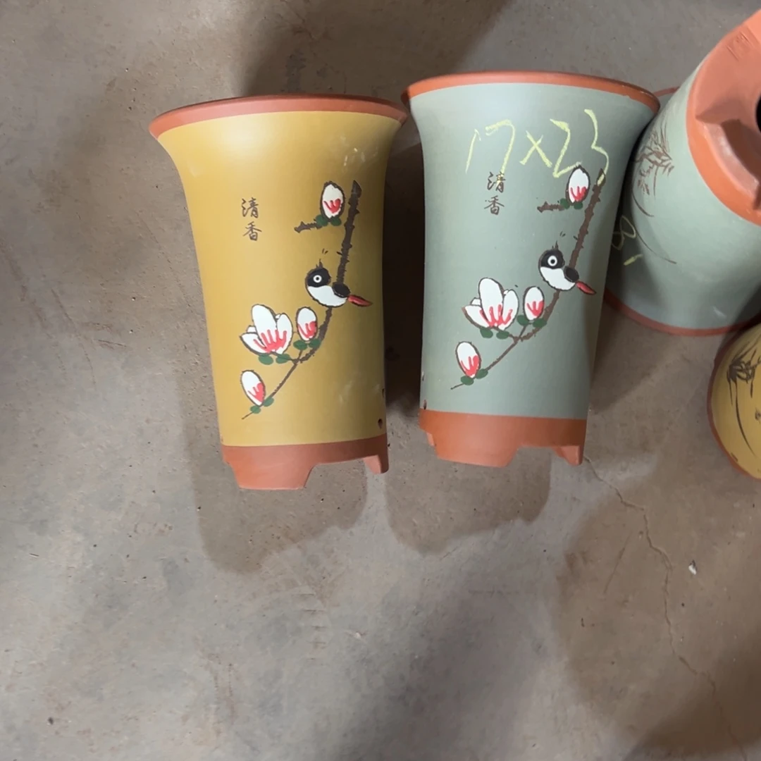 宜兴川阁紫砂花盆