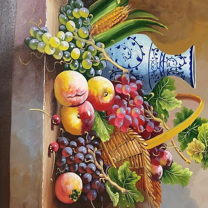 油画恭喜一直影子之一