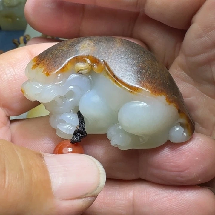 和田玉未镶嵌吊坠(不含链)