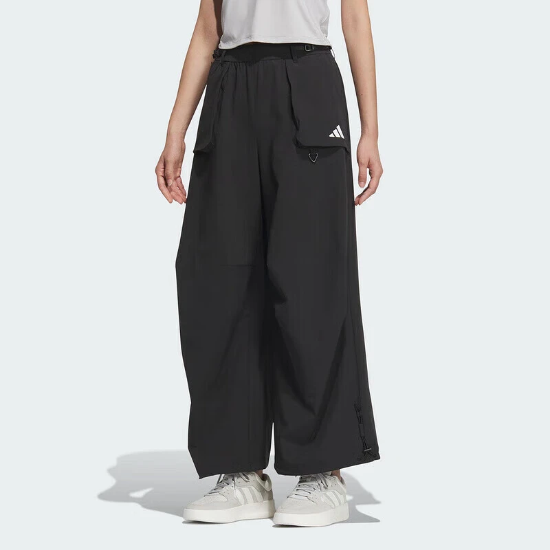 阿迪达斯中性时尚潮流运动休闲梭织长裤 JZ2171