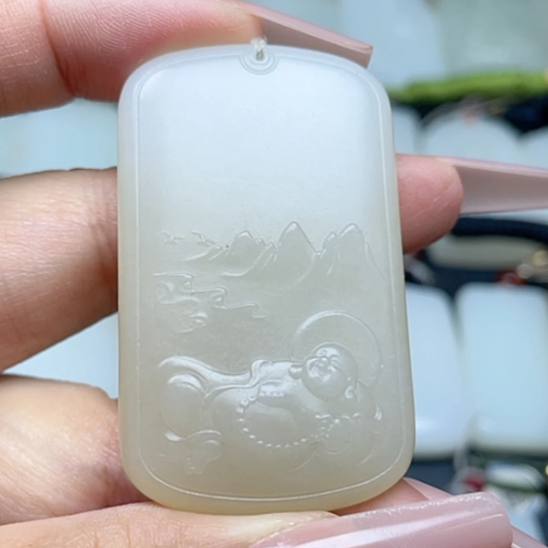 【闪购商品】颈饰未镶嵌和田玉