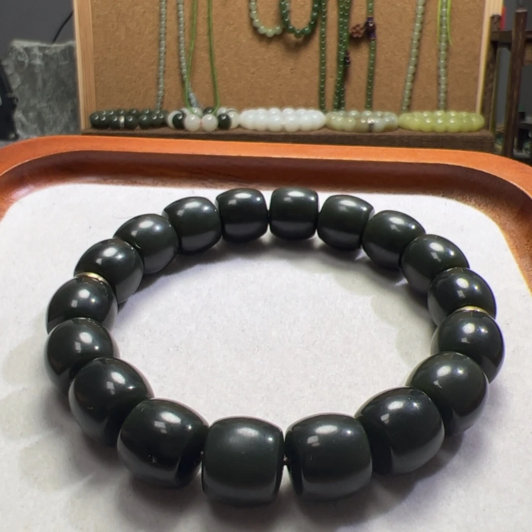 和田玉（糖玉）未镶嵌手链