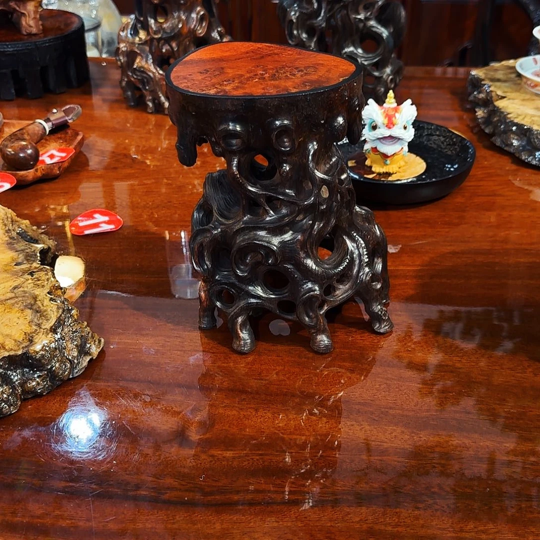 大红酸枝底座13-18.5