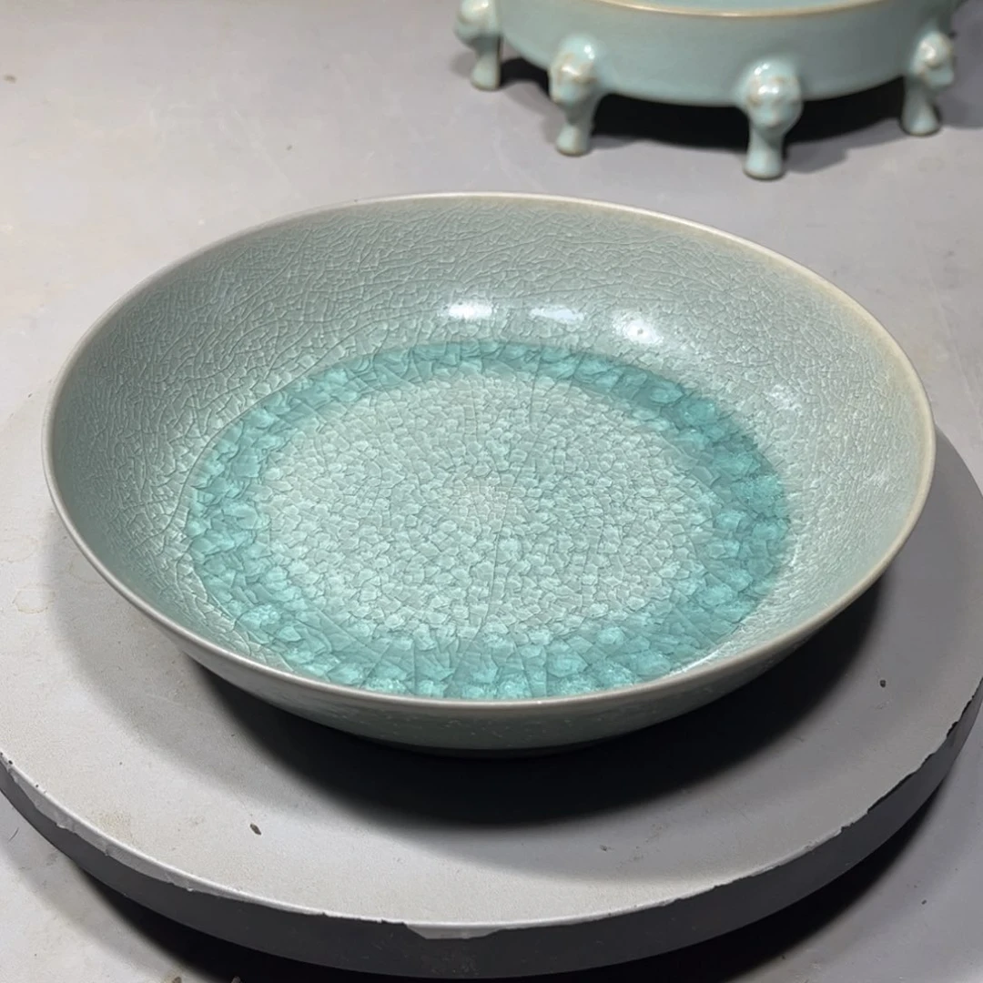 瓶汝窑瓷器品相完美