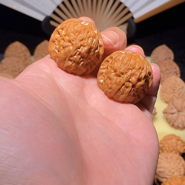 文玩核桃手把件石门