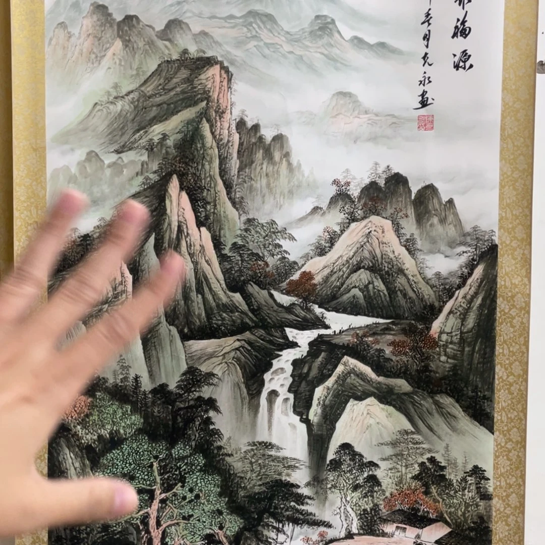 国画老师手笔手绘作品Y