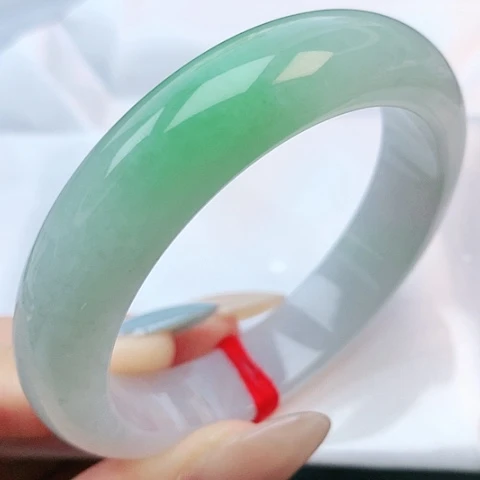 未镶嵌手镯翡翠52圈口882949