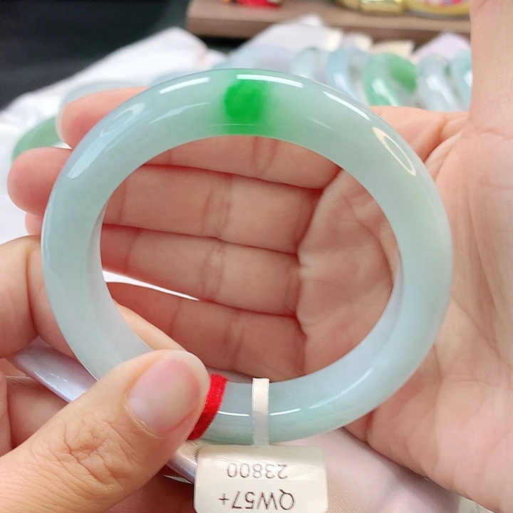 未镶嵌手镯翡翠57正