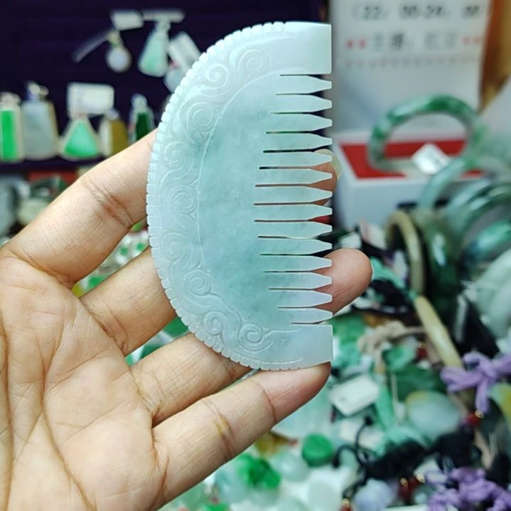 翡翠未镶嵌颈饰21