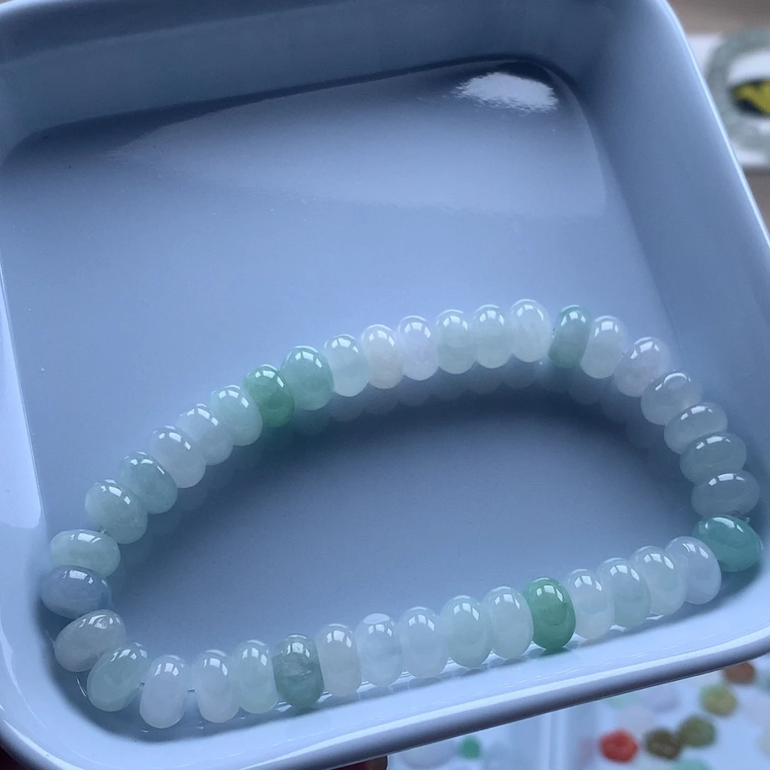 未镶嵌手串翡翠翡翠股珠8.2