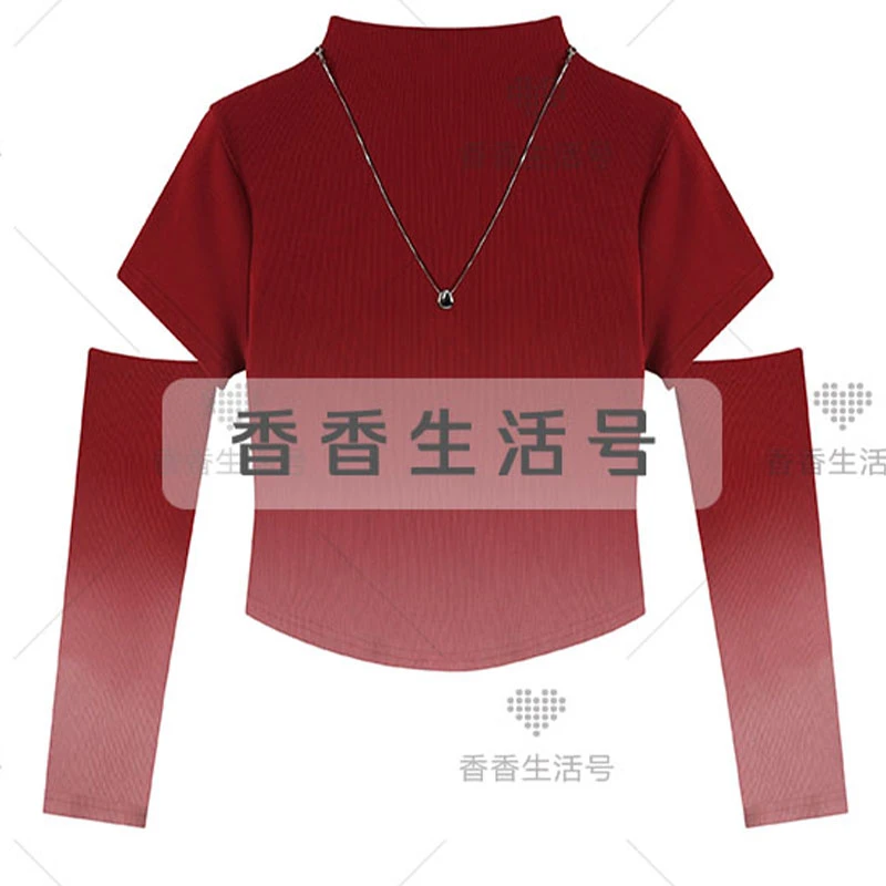 慕兔法式甜美长袖针织衫女2024秋季新款小个子别致设计感小众上衣