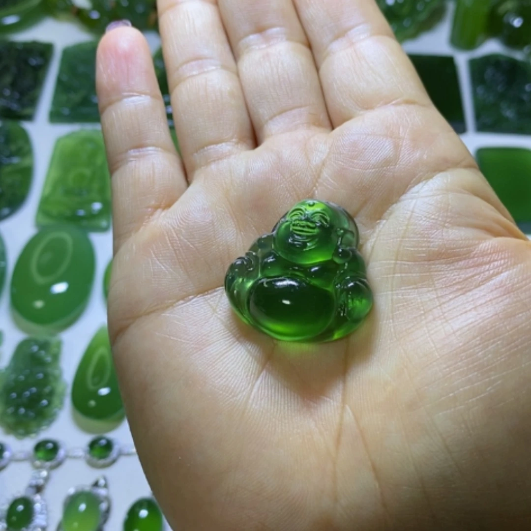 【闪购商品】蛇纹石玉颈饰未镶嵌