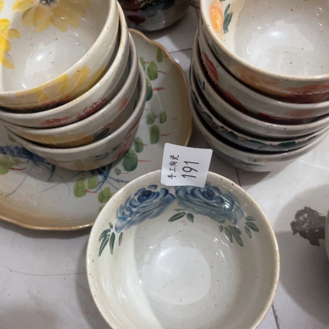 凭***海景德镇手工陶瓷碗两个191
