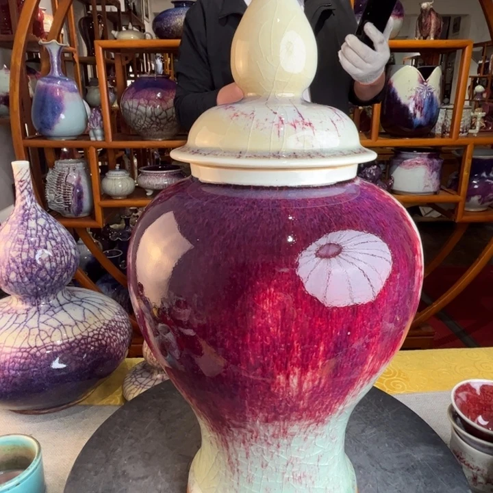 牛家钧窑牛自恒老师钧瓷