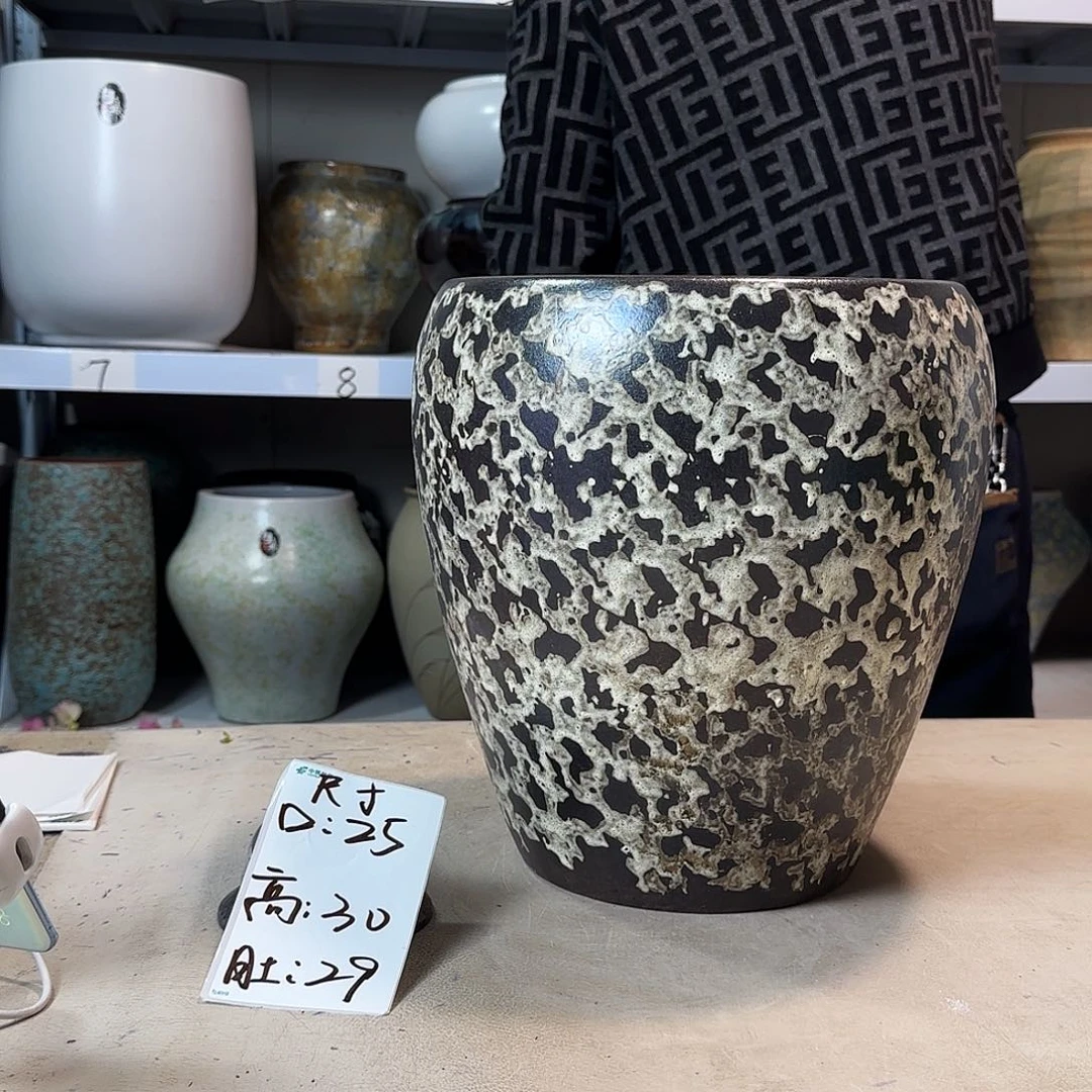 紫砂花盆尺寸25@30