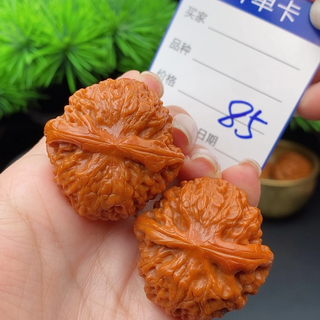 文玩核桃把件37野生龙眼85