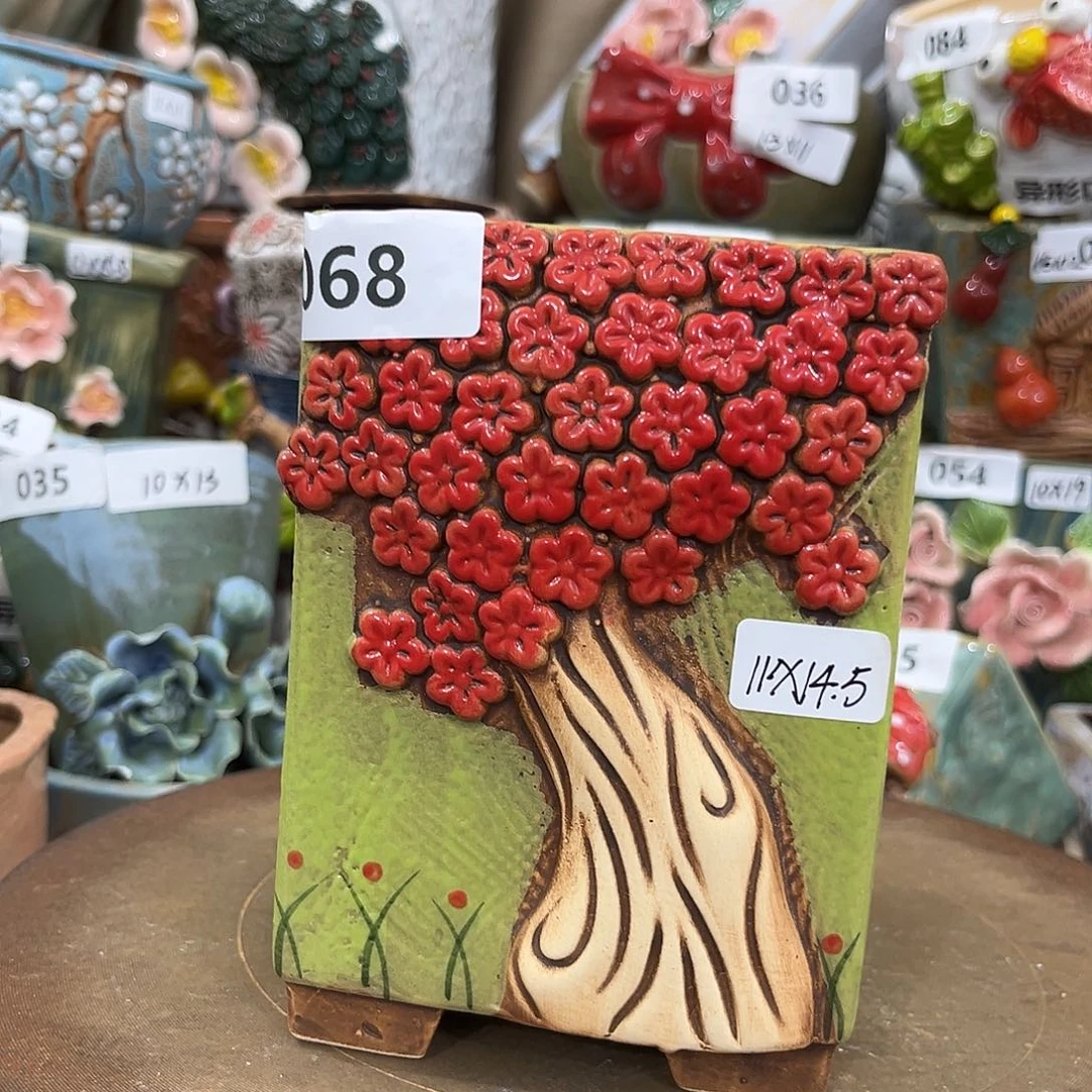 粗陶多肉花盆花盆