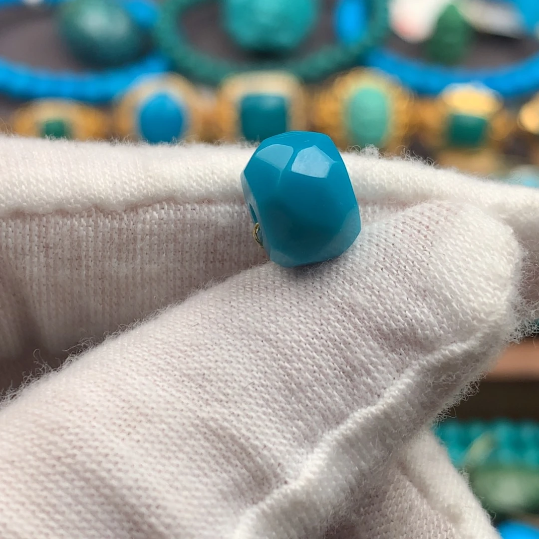 绿松石未镶嵌发饰9.2mm