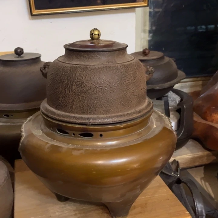 蜜安罐赤香炉锡茶则