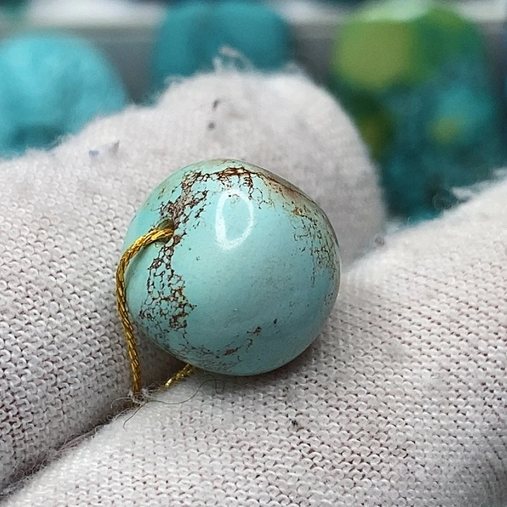 未镶嵌绿松石珠宝奇石