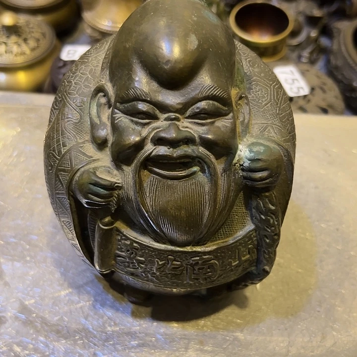 黄铜摆件，文房工艺品摆件