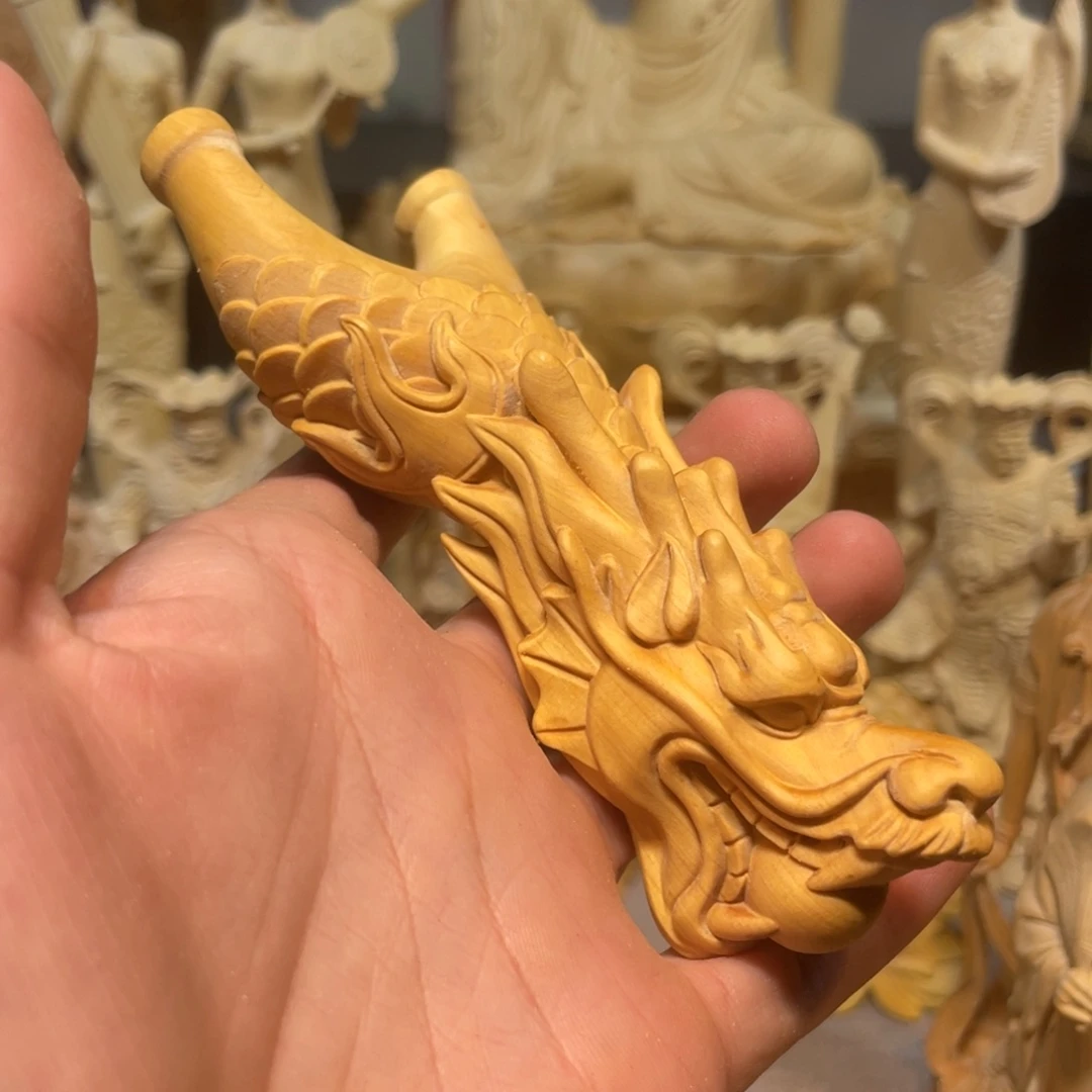 黄杨木黄杨龙头弹弓