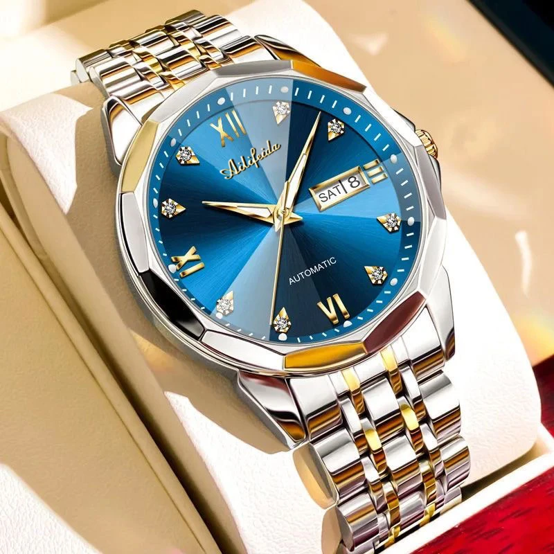 正品指挥官全自动手表男士防水日历夜光时尚高档商务潮流男款腕表