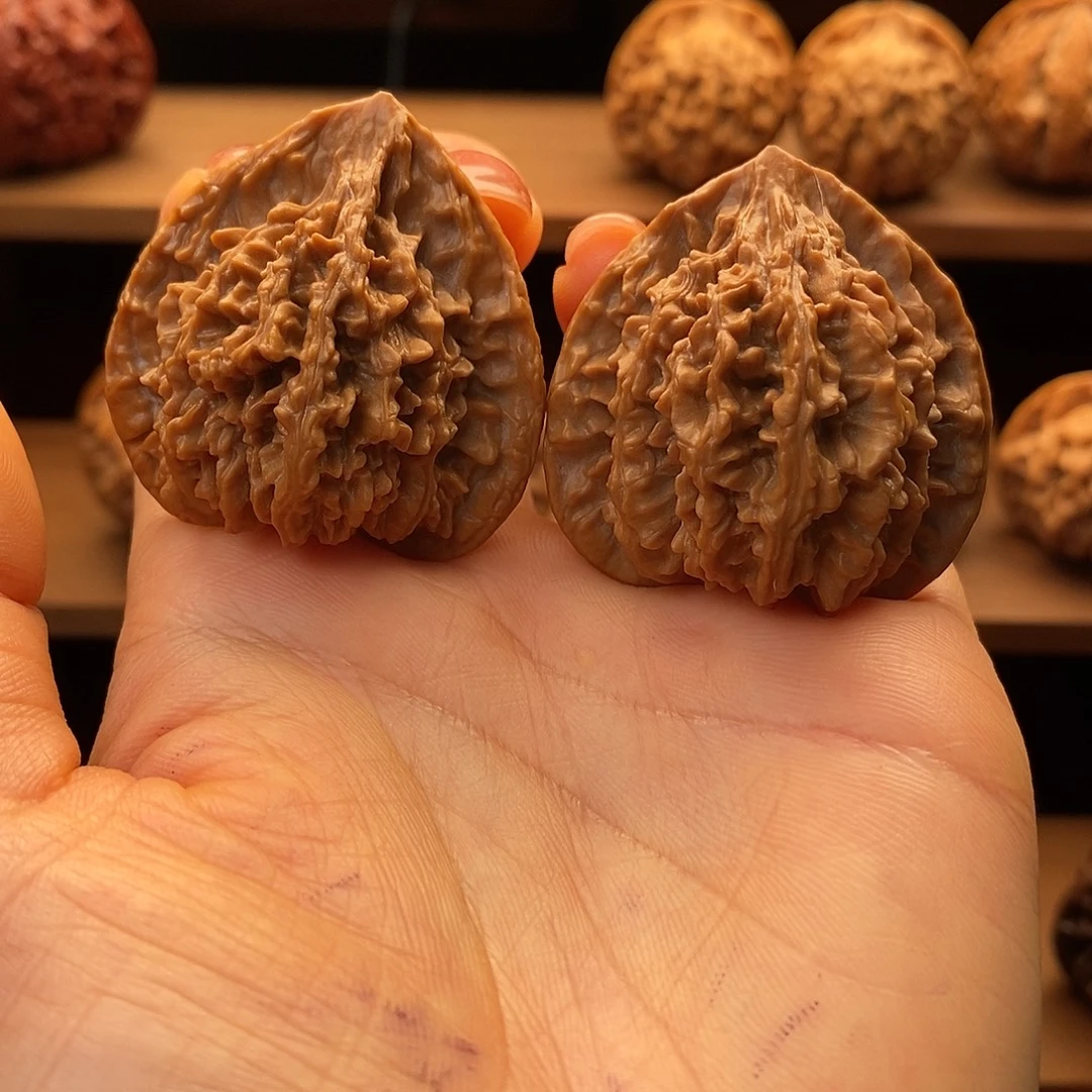 身***棒文玩核桃吊坠秦鸡野18（静静文玩）