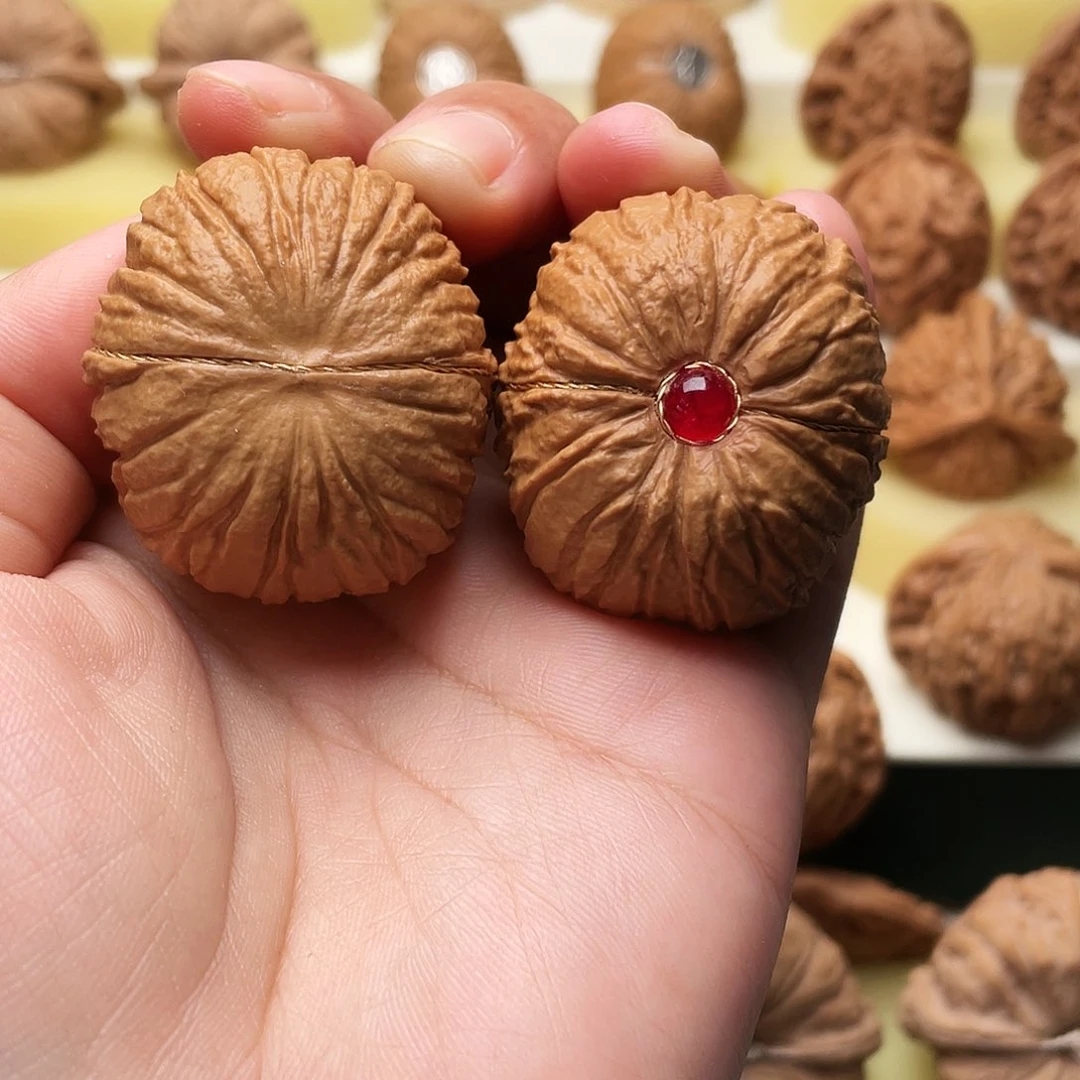 吊坠文玩核桃疯**?猴头39