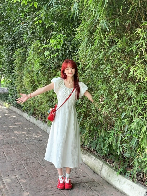 夏季温柔可爱百搭韩版上衣裙子