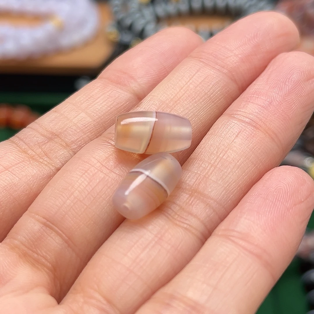 玛瑙/玉髓合金单珠