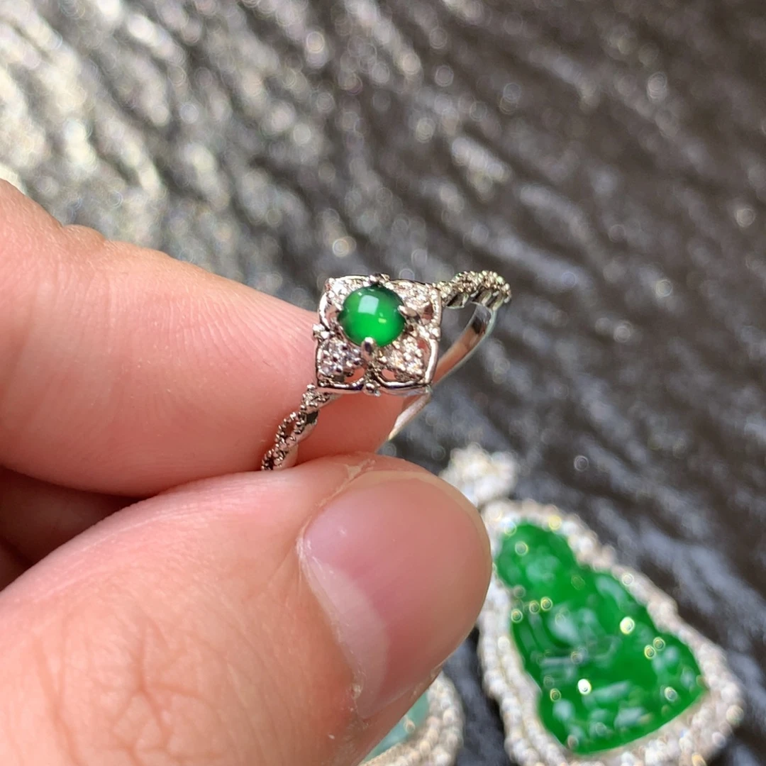 翡翠散珠天然翡翠