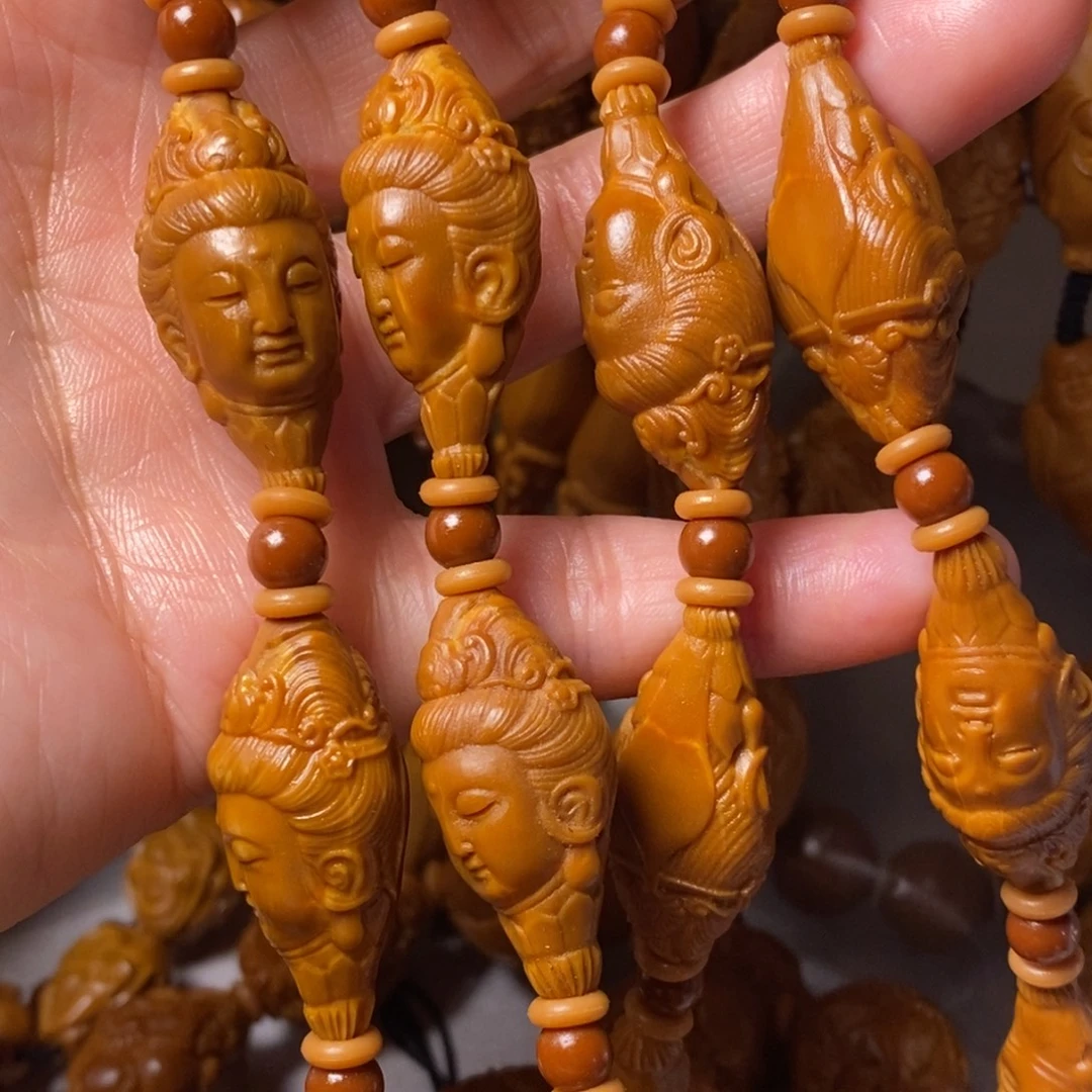 橄榄核手串/手链柳叶观音