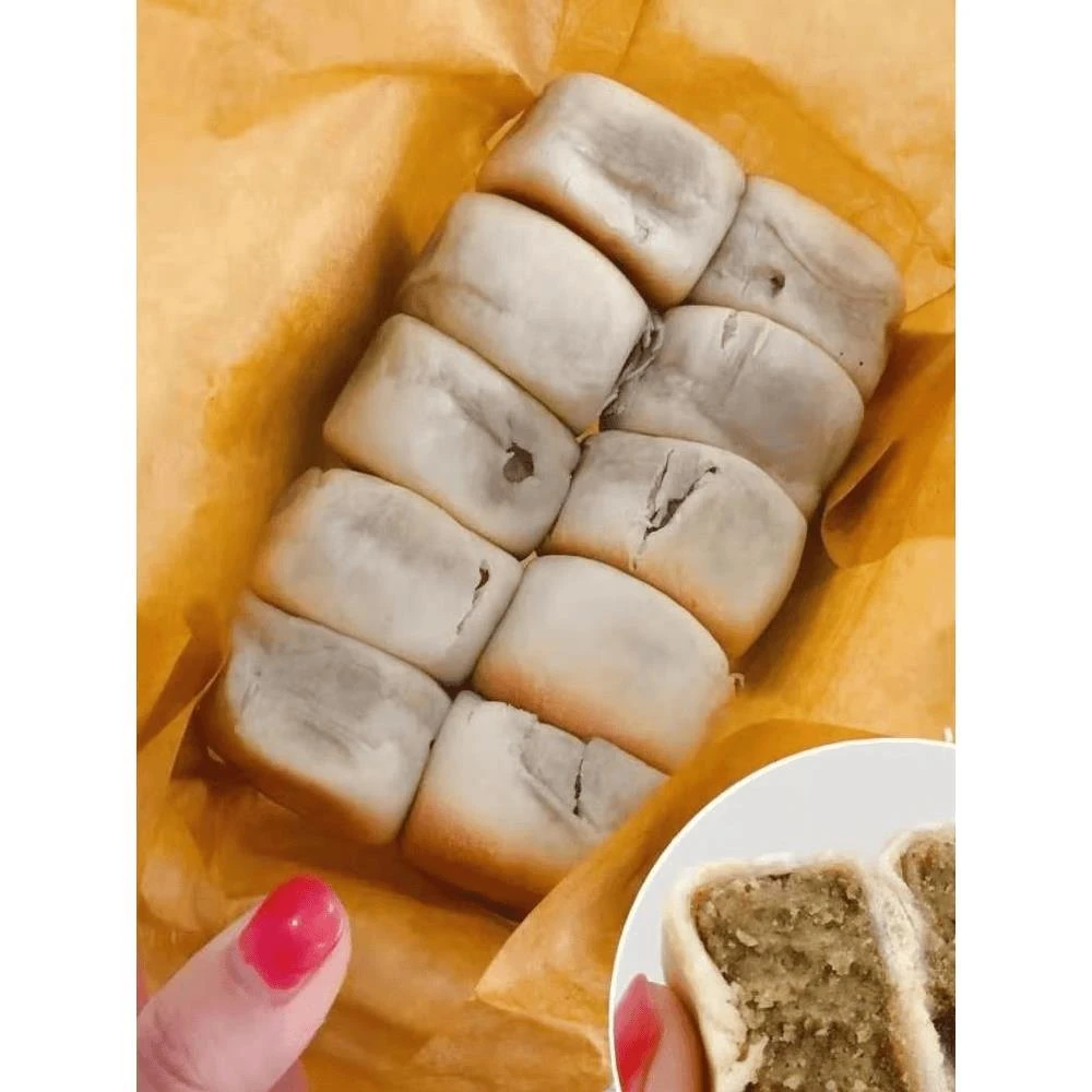 冰皮绿豆饼绿豆糕老式正宗潮汕纯板栗饼传统糕点手工薄皮特产