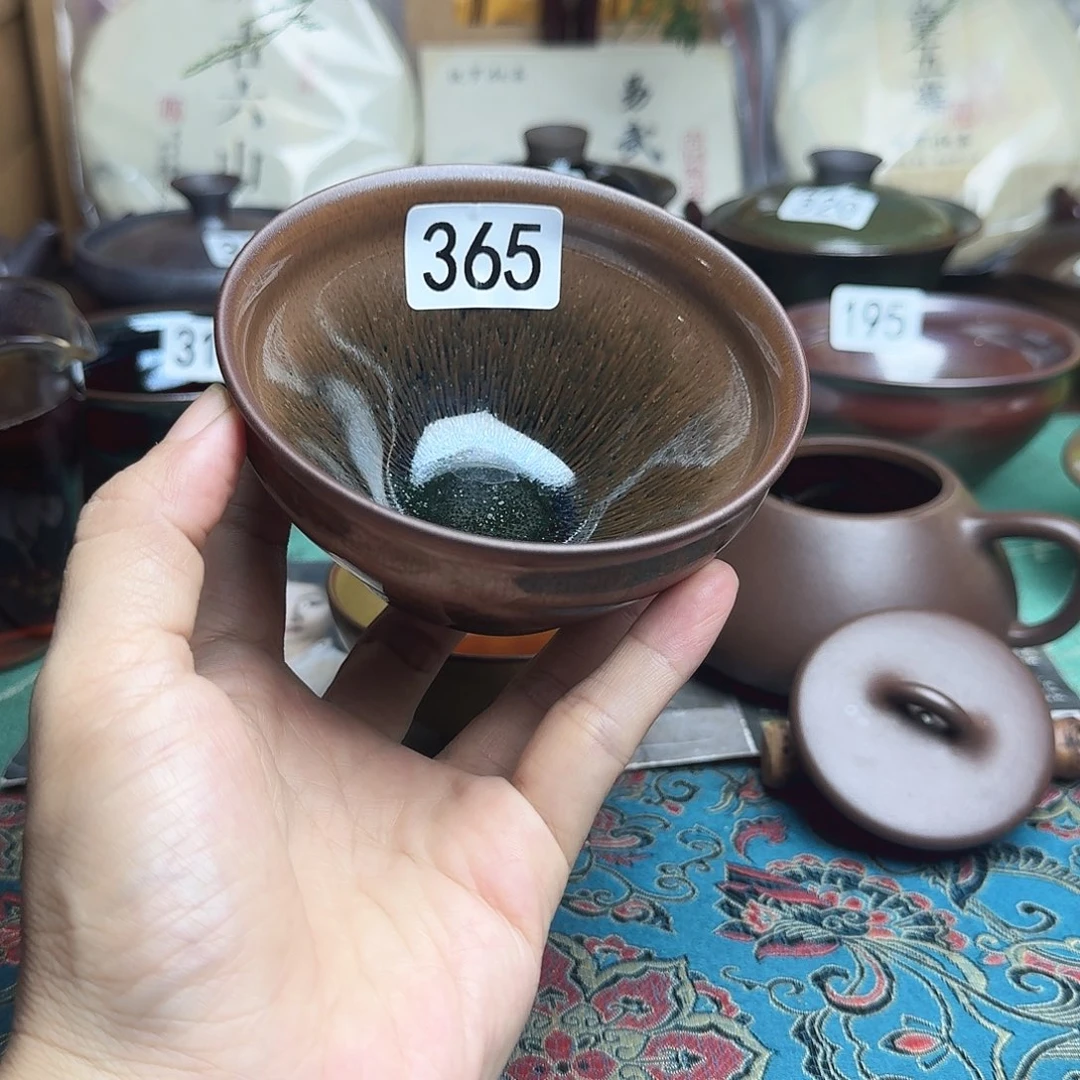 茶盏365 秋罗柴烧手工主人杯