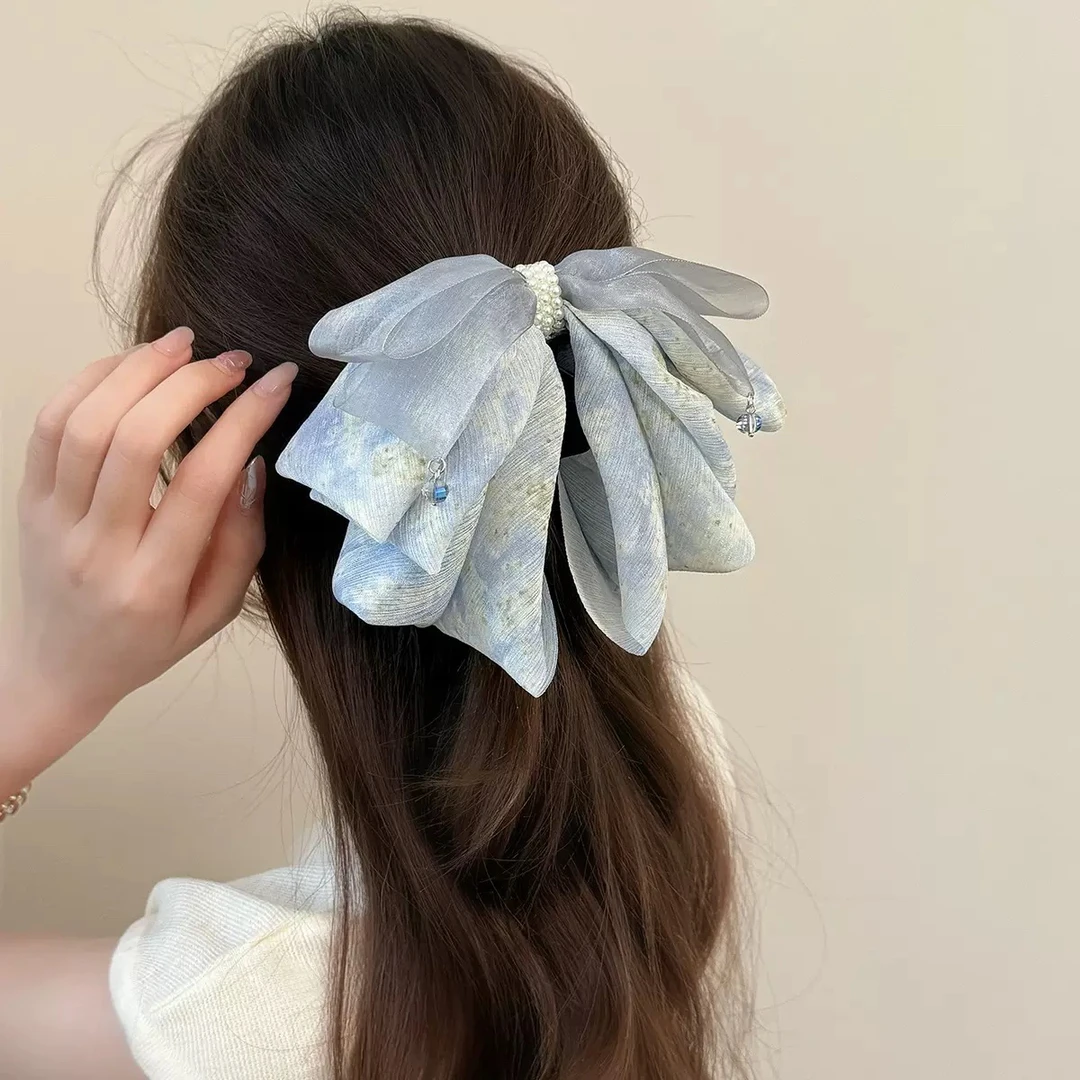 组合高货女少女风日韩抓夹发夹发卡韩式头饰muji风公主风清凉感