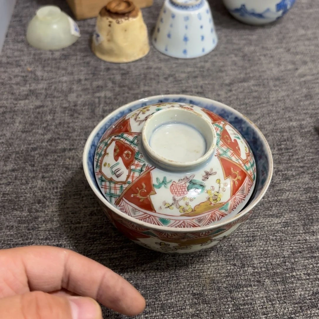 瓷片非常好看的花瓶
