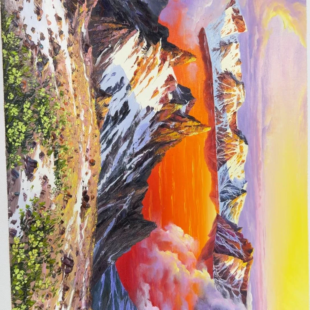 油画我的小可爱们都好