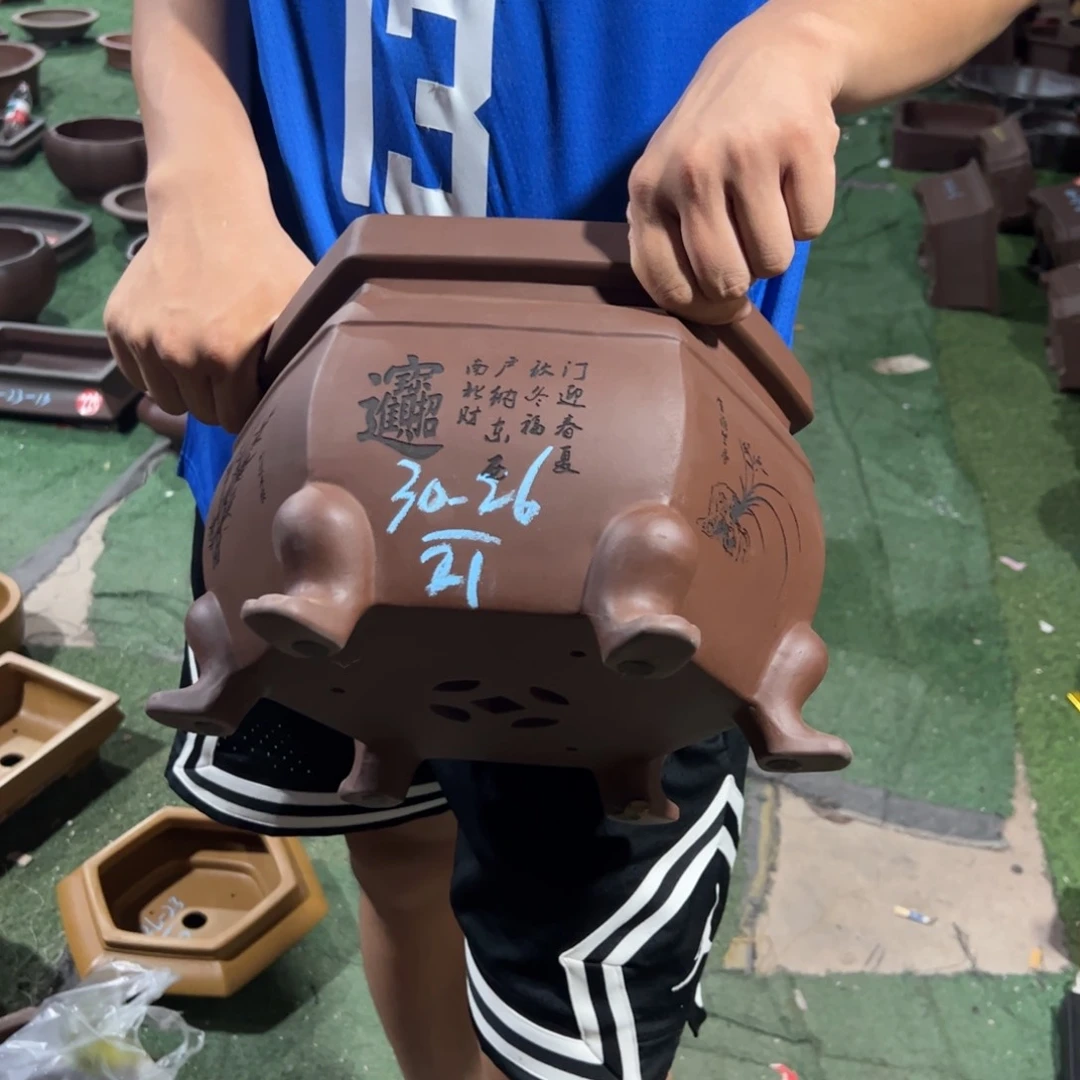 紫砂花盆紫砂艺术