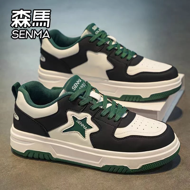 森马男鞋2025春季新款潮牌小众原创休闲板鞋青少年韩版百搭运动鞋
