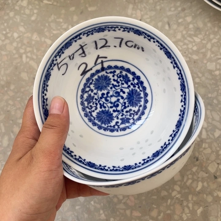 摆件J****t景德镇高温细白瓷餐具