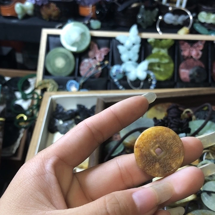 未镶嵌岫玉岫玉挂件