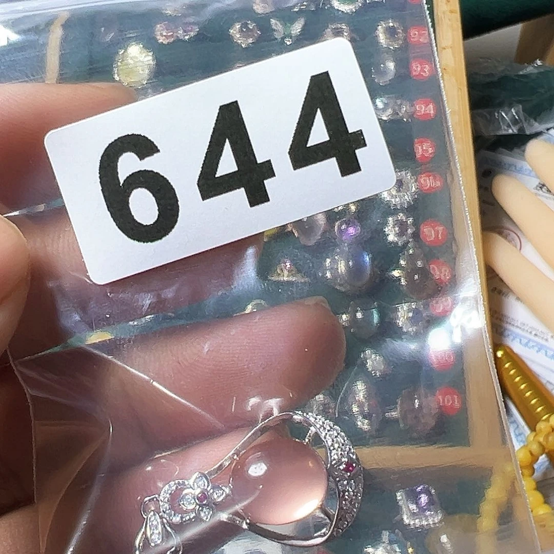 水晶颈饰银S925镶嵌奶****呀