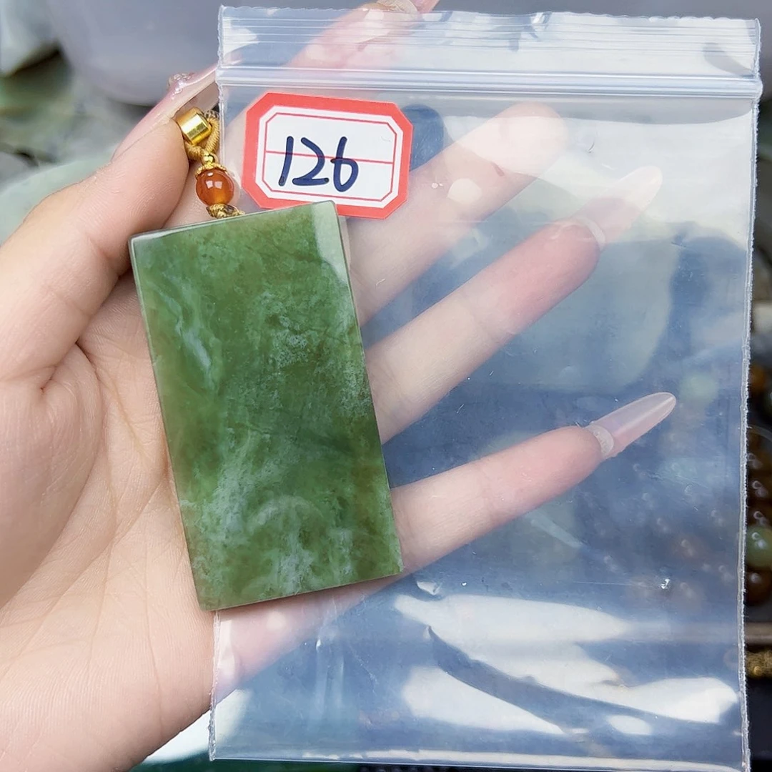 和田玉珠宝半成品未镶嵌