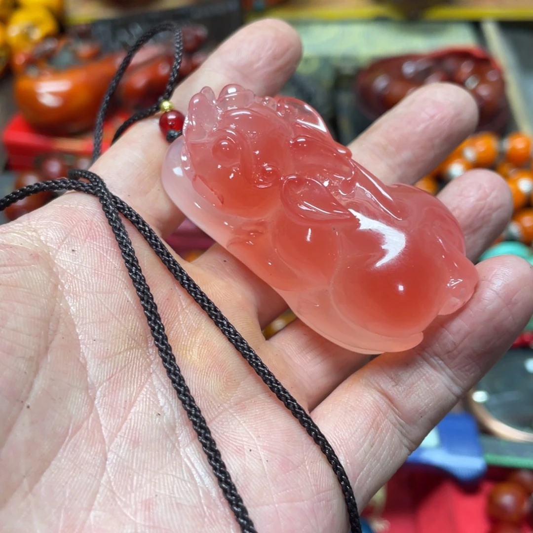 滴血莲花菩提吊坠