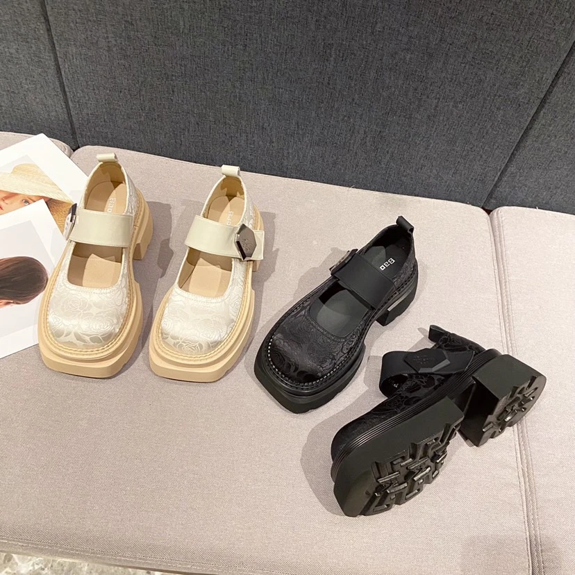 【断码清】学院风单鞋厚款薄款厚底常规春季时尚乐福鞋英伦风