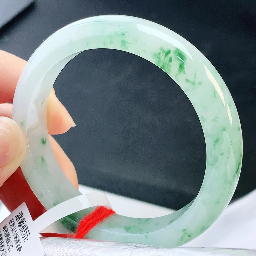 未镶嵌手镯翡翠55圈